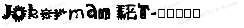 Jokerman LET字体转换